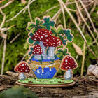 DIY Bead embroidery kit on wood 