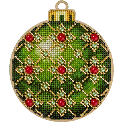 DIY Christmas tree toy kit "Green Ball"