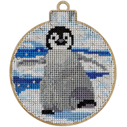 DIY Christmas tree toy kit "Penguin"