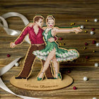DIY Cross Stitch on Wood Kit 