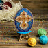 DIY Cross Stitch on Wood Kit, Easter Egg Stand Kit