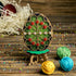 DIY Cross Stitch on Wood Kit, Easter Egg Stand Kit