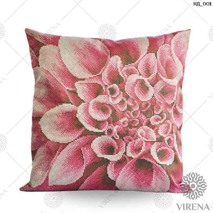 DIY Bead embroidery cushion cover kit "Grisanthemum"