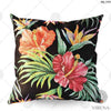 DIY Bead embroidery cushion cover kit "Tropical flowers"