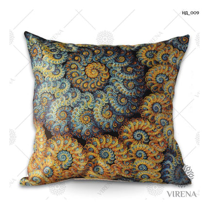 DIY Bead embroidery cushion cover kit "Magic flowers"