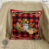DIY Bead embroidery cushion cover kit "Christmas mood"