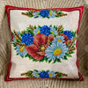 DIY Bead embroidery cushion cover kit "Wildflowers"