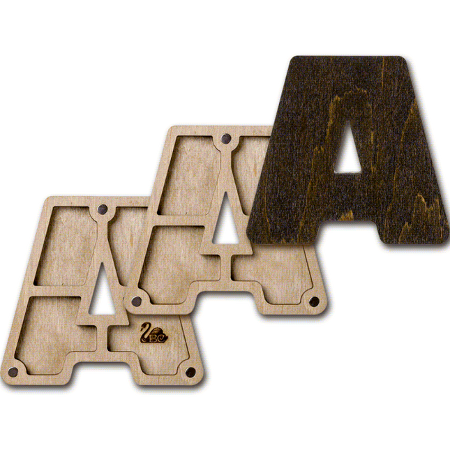 Bead organizer "Alphabet"