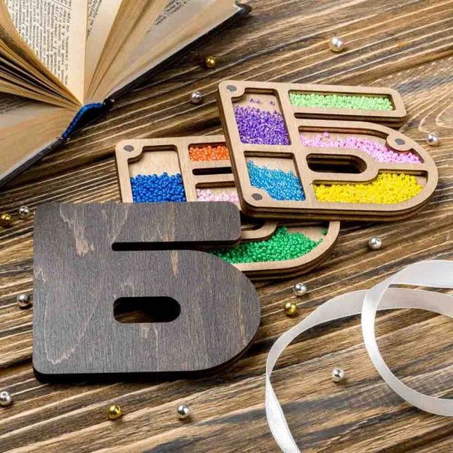 Bead organizer "Alphabet"
