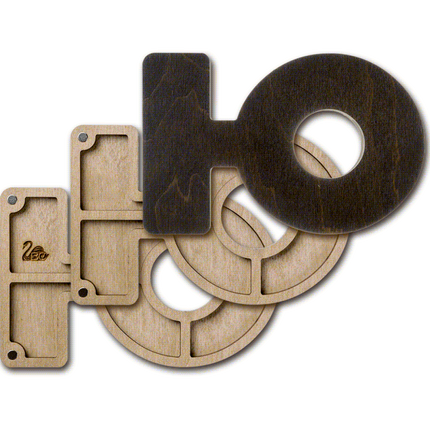Bead organizer "Alphabet"
