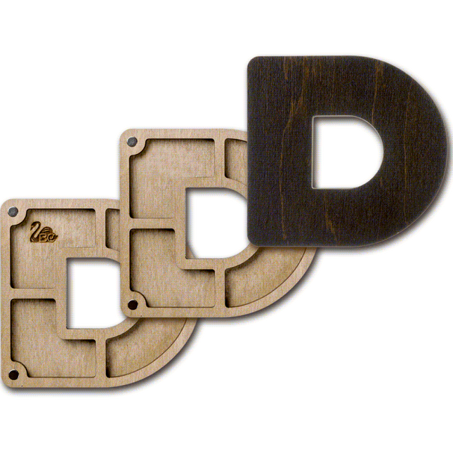 Bead organizer "Alphabet"