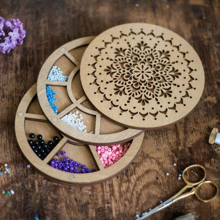 Multilayer bead organizer
