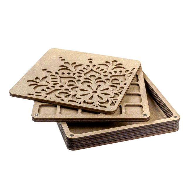 Multilayer bead organizer
