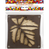Wood bead organizer with transparent lid "Maple leaf"
