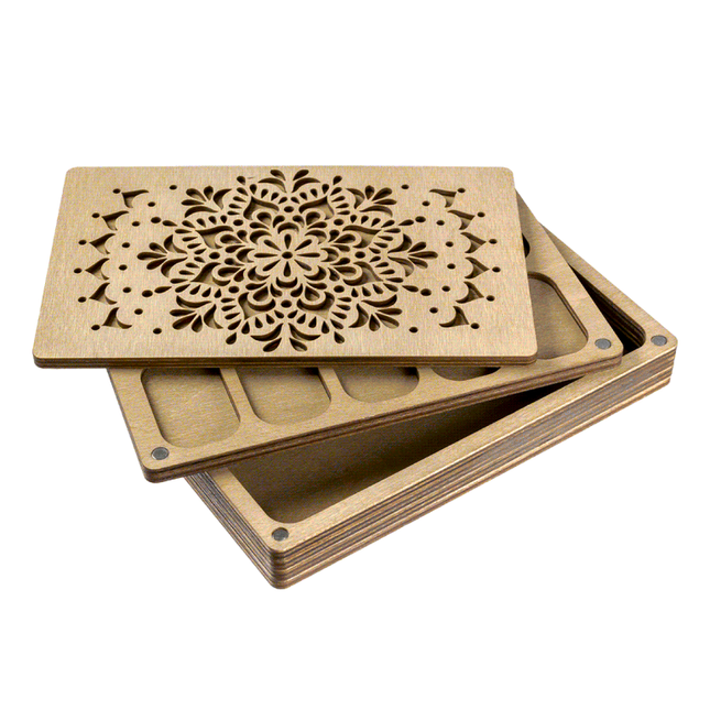 Multilayer bead organizer