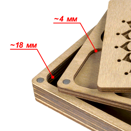 Multilayer bead organizer