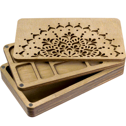 Multilayer bead organizer