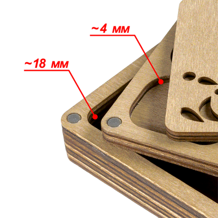 Multilayer bead organizer