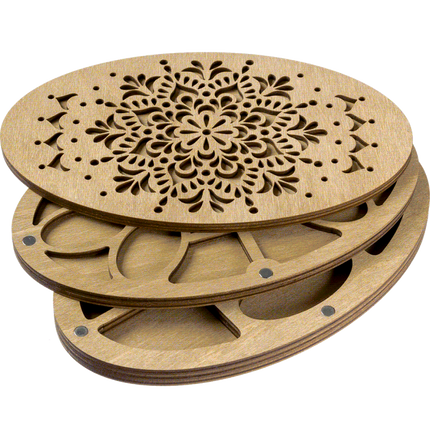 Multilayer bead organizer