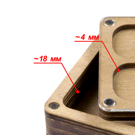 Multilayer bead organizer with transparent lid