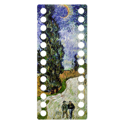 Thread Organizer "Road with Cypress and Star"