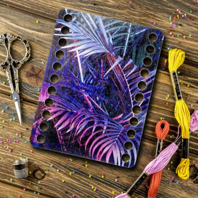 Thread Organizer "Palm trees at night"