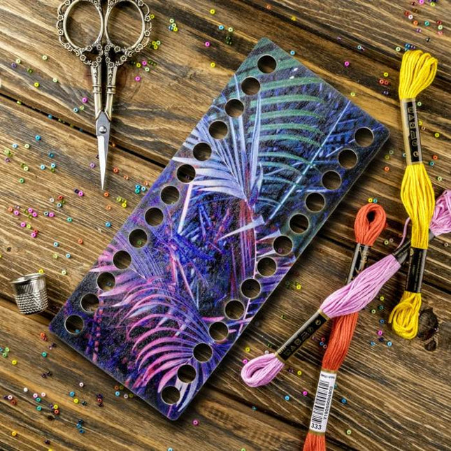 Thread Organizer "Palm trees at night"