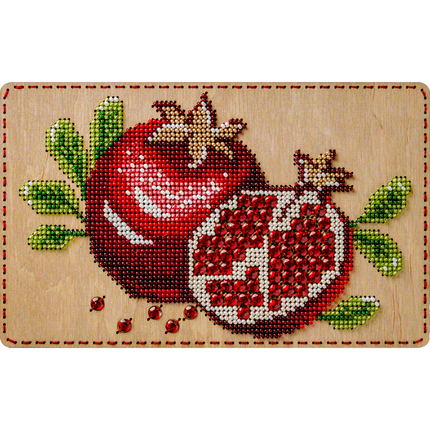 DIY Bead embroidery kit "Pomegranate", Bead organizer