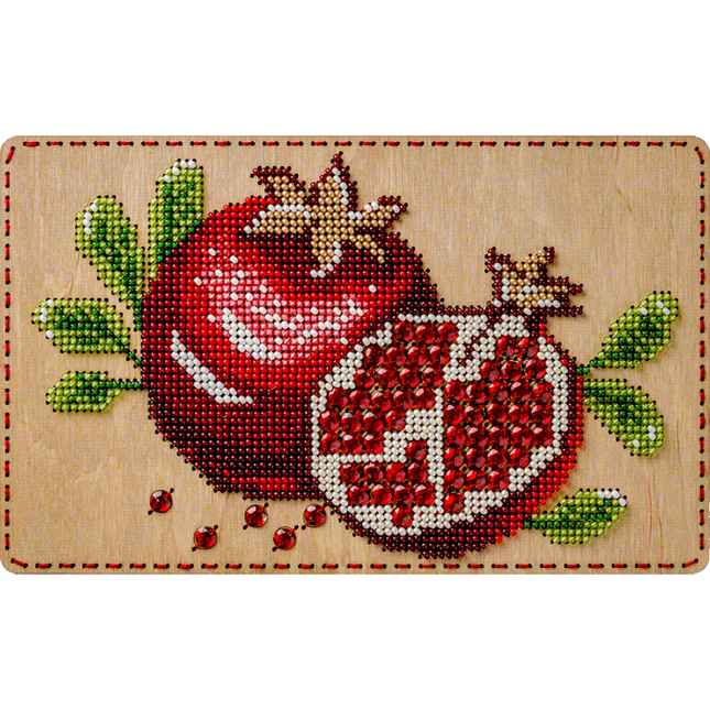 DIY Bead embroidery kit "Pomegranate", Bead organizer