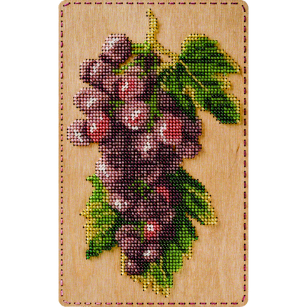 DIY Bead embroidery kit "Grape", Bead organizer