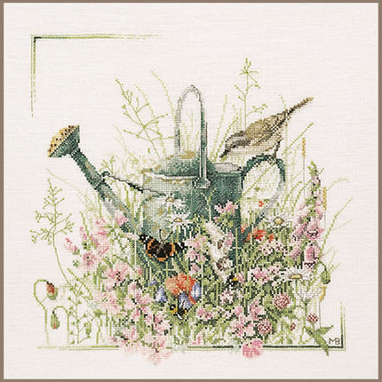 DIY Counted cross stitch kit Watering can
