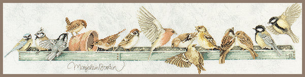 DIY Counted cross stitch kit Pecking order