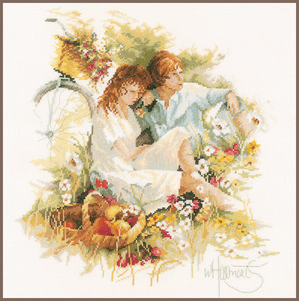 DIY Counted cross stitch kit Picnic