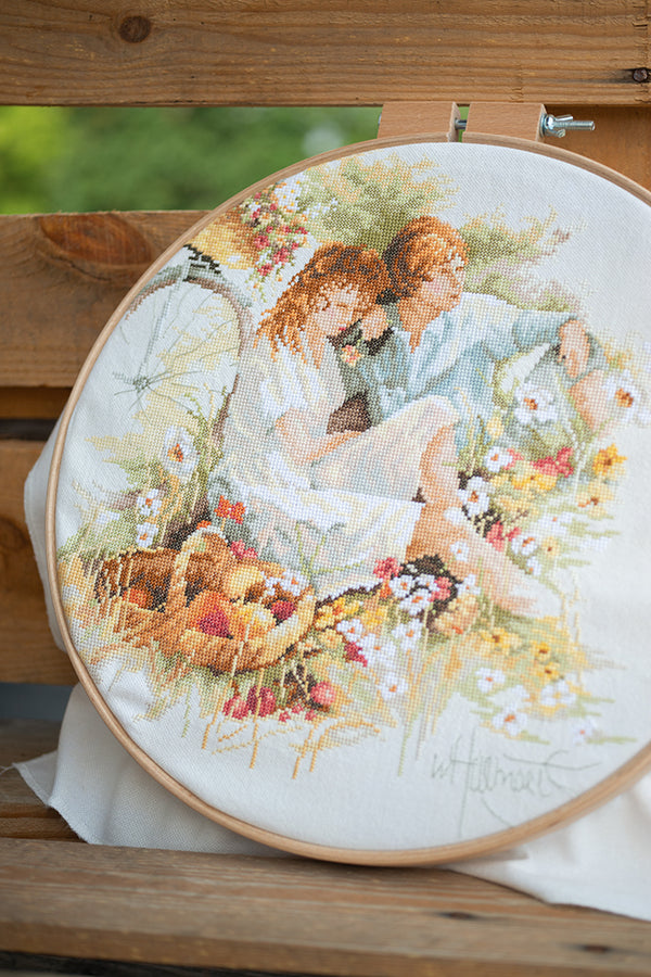 DIY Counted cross stitch kit Picnic