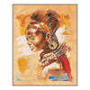 DIY Counted cross stitch kit African woman