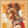 DIY Counted cross stitch kit African woman