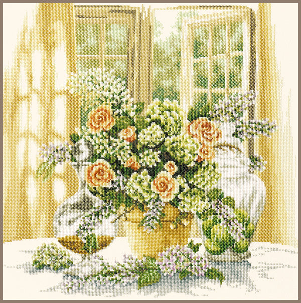 DIY Counted cross stitch kit Sunny morning