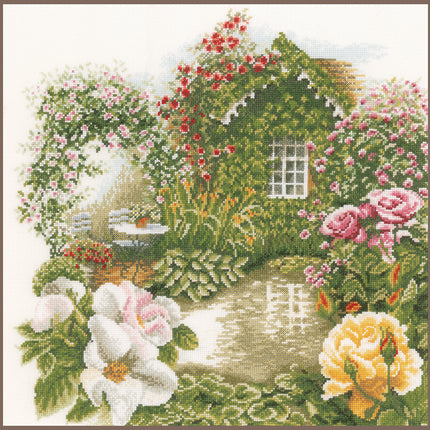 DIY Counted cross stitch kit Rose garden