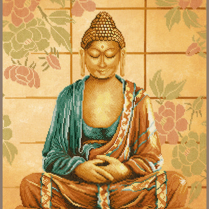 DIY Counted cross stitch kit Buddha