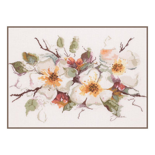 DIY Counted cross stitch kit Apple blossom