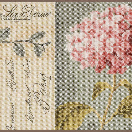DIY Counted cross stitch kit Hydrangea