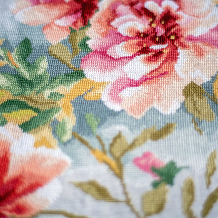DIY Counted cross stitch kit Rose branch