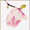 DIY Counted cross stitch kit Magnolia bud