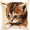 DIY Cross stitch cushion kit Cat