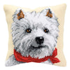 DIY Cross stitch cushion kit Dog