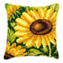 DIY Cross stitch cushion kit Sunflower