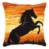 DIY Cross stitch cushion kit Stallion