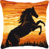 DIY Cross stitch cushion kit Stallion