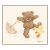 DIY Counted cross stitch kit Popcorn Splashing around 16 x 12 cm / 6.4" x 4.8"