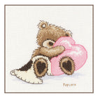 DIY Counted cross stitch kit Popcorn Dreaming 13 x 11 cm / 5.2
